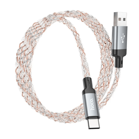 Hoco USB na Type-C kabel - 3A - 100cm 266622