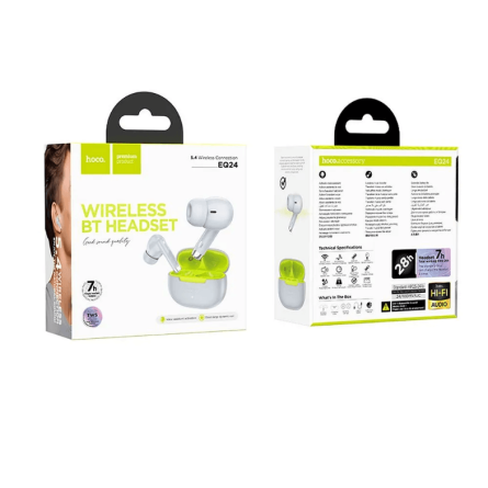 Hoco TWS EQ24 bluetooth slušalice – Sive 266694