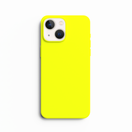 iPhone 13 mini - Silikonska Maskica - Žuta 221234