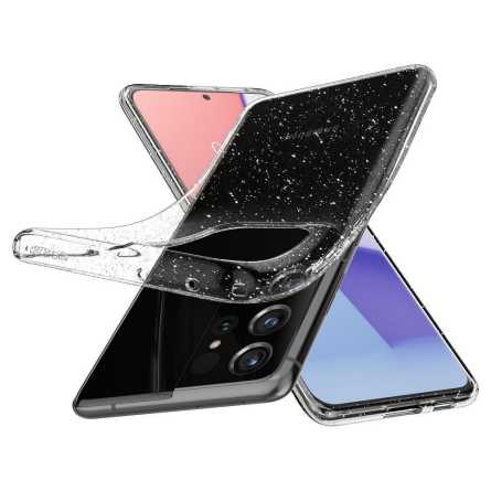 Spigen maskica Liquid Crystal za Galaxy S21 Ultra - Glitter 123815