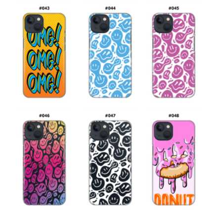 Silikonska Maskica za iPhone 13 Mini  - Šareni motivi 209154