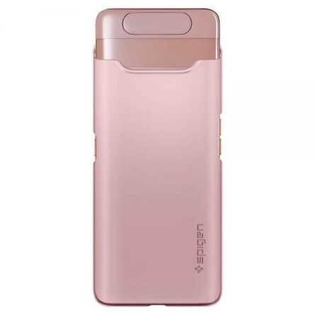 Spigen Thin Fit Maskica za  Galaxy A80 - Rose Gold 43474