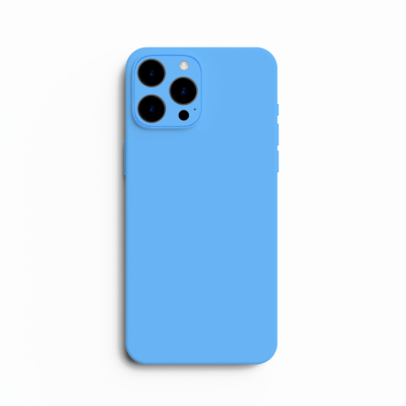 Silikonska Maskica za iPhone 12 Pro Max - Svijetlo plava 221451