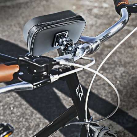 Univerzalni držač/nosač mobitela za bicikl - vodootporan, sa zip zatvaračem 5,3" - 6,3" 203931