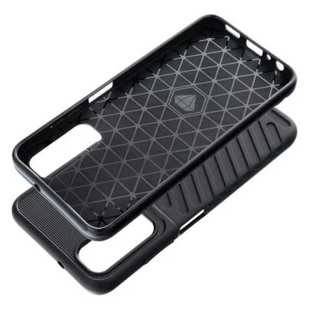 Thunder Rugged Silikonska Maskica za Samsung Galaxy A55 - Crna 245300