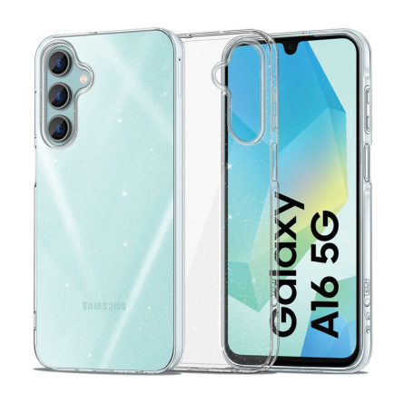 Prozirna Silikonska Glitter Maskica za Samsung Galaxy A16 248735