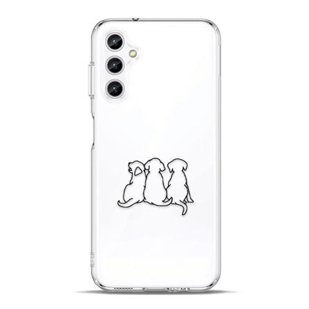 Silikonska Maskica za Galaxy A25 - T Dogs 234541