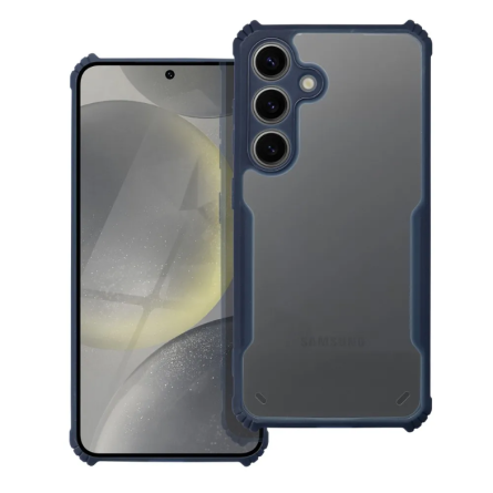 Defender prozirna maskica s plavim rubom za Samsung Galaxy A35 255988