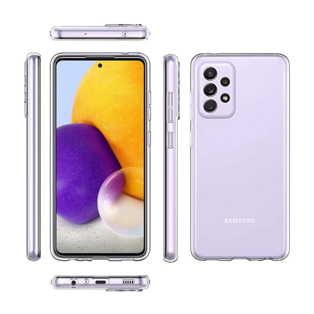 Ultra tanka Prozirna Silikonska maskica za Samsung Galaxy A72 / A72 (5G) 250939