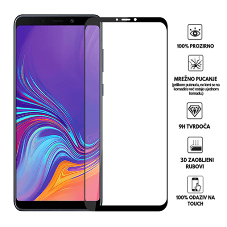 Zaštitno Staklo za ekran 3D - Galaxy A9 (2018) 221246