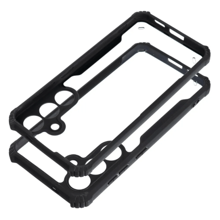 Defender prozirna maskica s crnim rubom za Samsung Galaxy A14 / A14 (5G) 251889