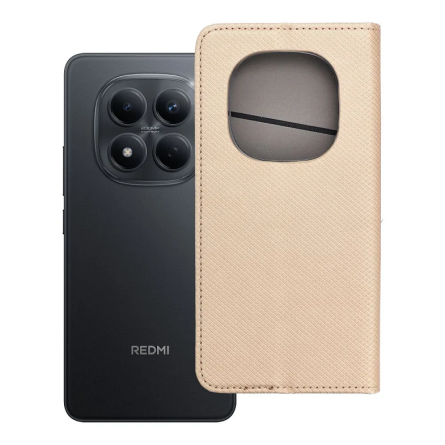 Smart Magnet Maskica za Xiaomi Redmi Note 15 Pro 5G - Zlatna 266463