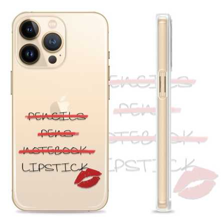 Silikonska maskica za mobitel - Lipstick - babe36 240336