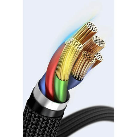 Baseus Type-C na Type-C data kabel PD QC 100W 5A 2M - Sivi 251501