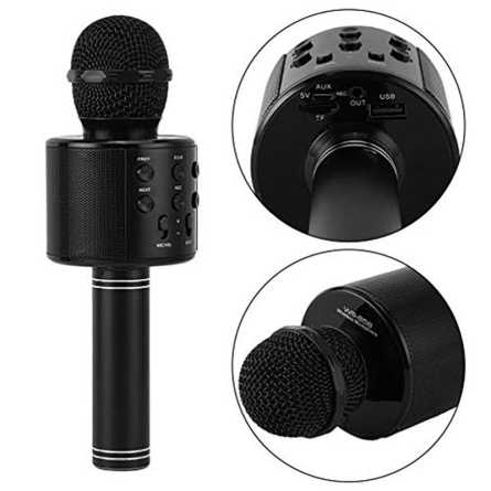 Forever Karaoke Bluetooth Mikrofon sa Zvučnikom BMS-300 - Zlatni 131301