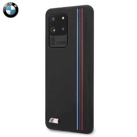 BMW Stripes Originalna Maskica za Galaxy S20 Ultra – Crna 100203