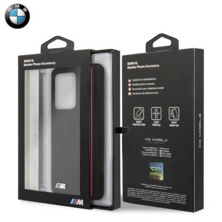 BMW Stripes Originalna Maskica za Galaxy S20 Ultra – Crna 100206