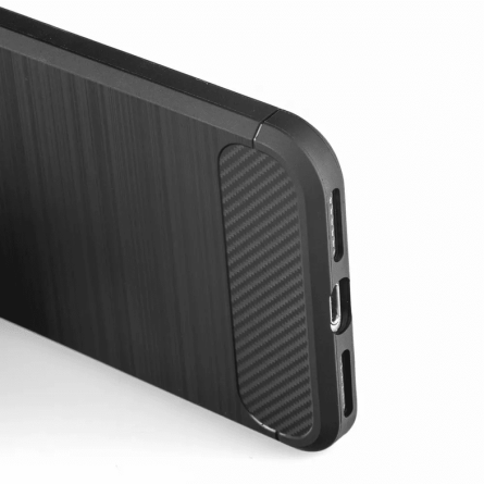 Silikonska Carbon Maskica za iPhone 16 Pro 240696