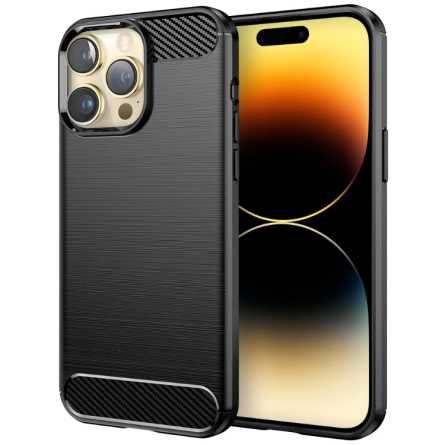 Silikonska Carbon Maskica za iPhone 14 Pro 222655