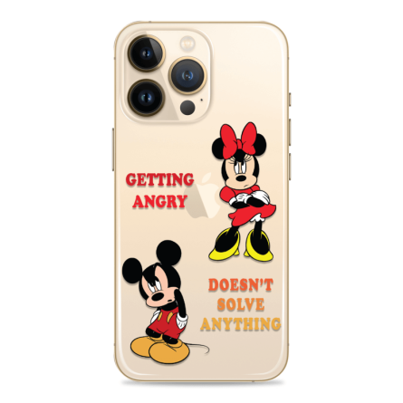 Silikonska maskica za mobitel - Angry Smile - CF72 238016