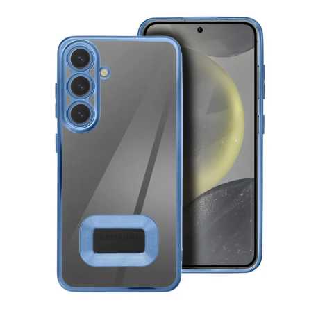Kromirana prozirna maskica za Samsung Galaxy A55 - Plava 245803