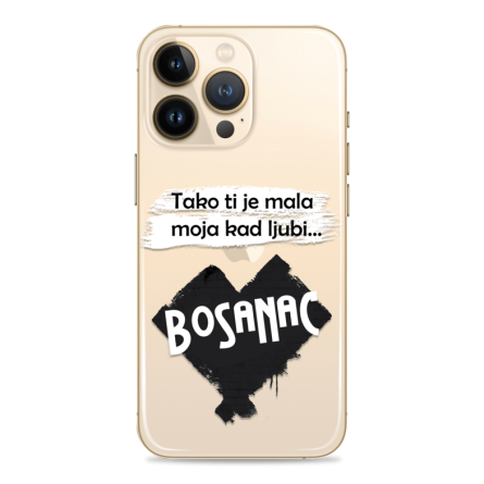 Silikonska Maskica za mobitel - ''Kad ljubi bosanac'' - CS16 237960