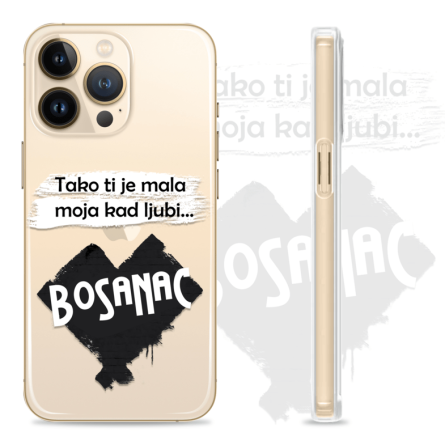 Silikonska Maskica za mobitel - ''Kad ljubi bosanac'' - CS16 237961