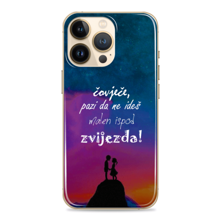 Silikonska Maskica za mobitel - ''Malen ispod zvijezda'' - CS18 237958