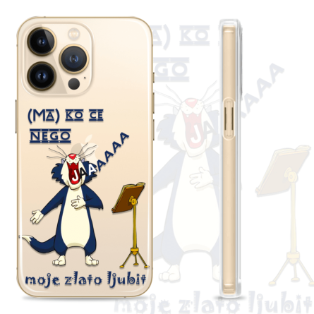 Silikonska Maskica za mobitel - ''Ma ko će'' - CS21 237953