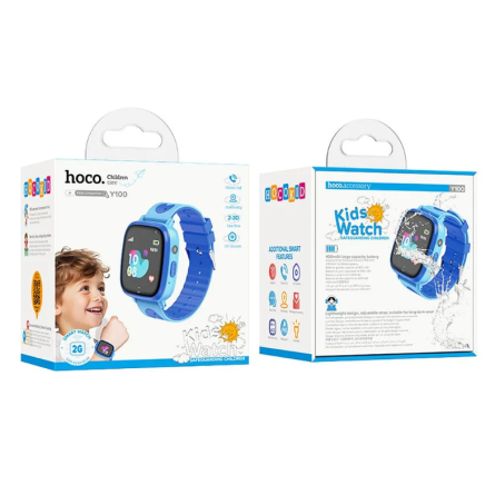 Hoco dječji smartwatch Y100 1,44" - Plavi 256142