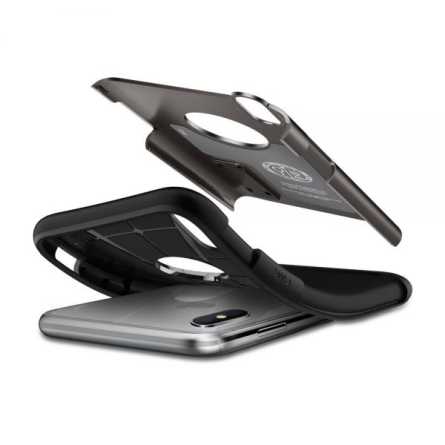 Spigen Slim Armor Maskica za  iPhone X/XS - Gunmetal 43460