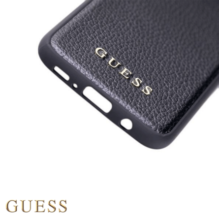 Kožna GUESS maskica za Galaxy S8 Plus – Crna 44219