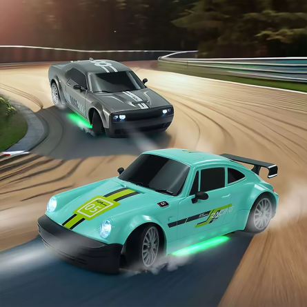 Sportski drift autić na daljinsko upravljanje - Zeleni 256495