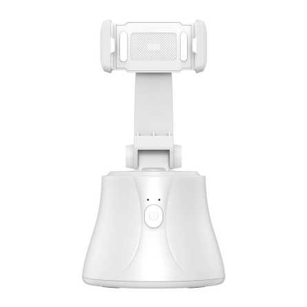 Baseus 360° Rotacijski Stolni držač s gimbal-om za mobitel za praćenje lica - Bijeli 131848