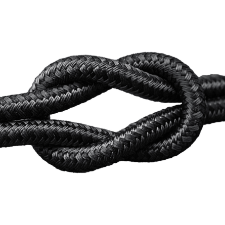 Dudao Type C na Type C pleteni kabel 2M (60W) - Crni 251378