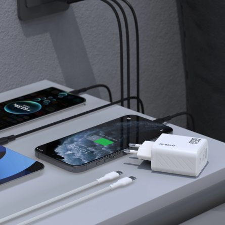 Dudao punjač GaN 2x Type-C + USB - 65W 255194