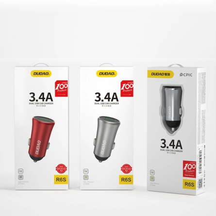 Dudao Autopunjač - 2x USB - 3.4A 251384