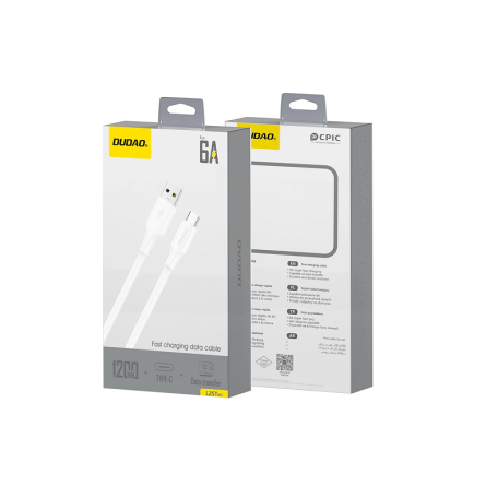 Dudao USB na Type-C kabel - 6A - 120cm 257170