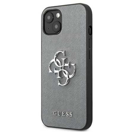 GUESS 4G Metal Logo Maskica za iPhone 13 Mini – Siva 190567