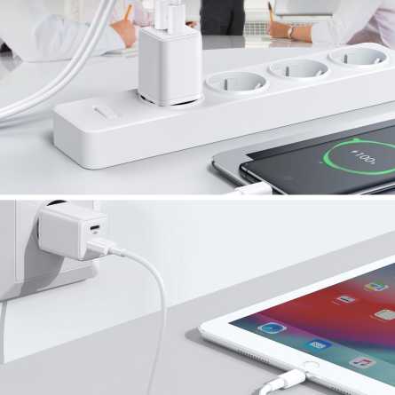 Joyroom punjač USB + USB Type C 30W PD QuickCharge 3.0 207514