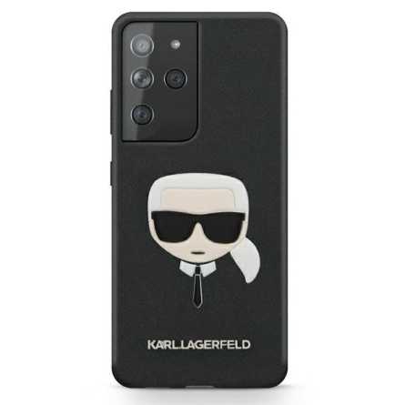 Karl Lagerfeld Ikonik Karl Maskica za Galaxy S21 Ultra – Crna 135746