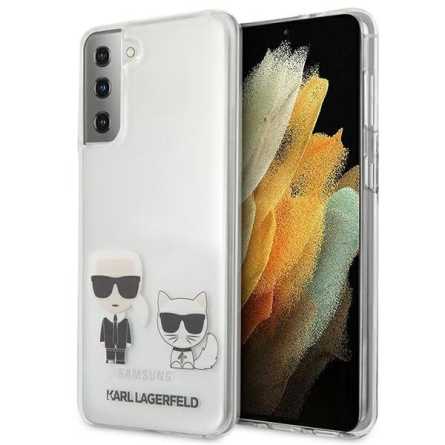 Karl Lagerfeld Karl & Choupette Transparent maskica za Galaxy S21 135888