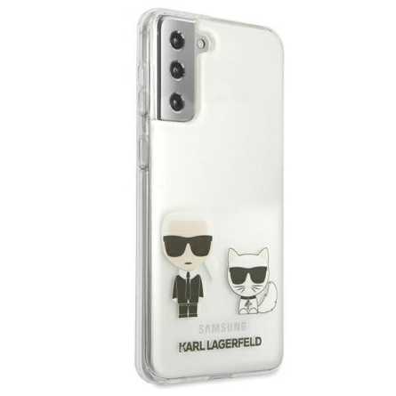 Karl Lagerfeld Karl & Choupette Transparent maskica za Galaxy S21 135889