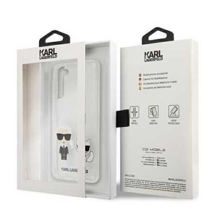 Karl Lagerfeld Karl & Choupette Transparent maskica za Galaxy S21 135893