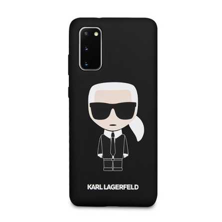 Karl Lagerfeld Silicone Ikonik maskica za Galaxy S20 – Crna 108615