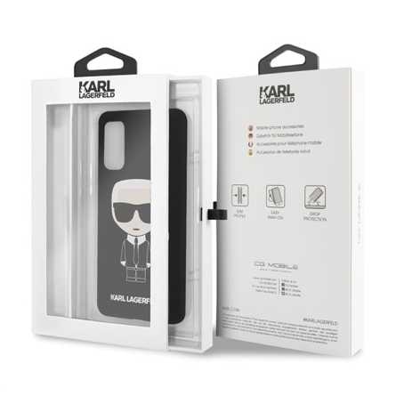 Karl Lagerfeld Silicone Ikonik maskica za Galaxy S20 – Crna 108616