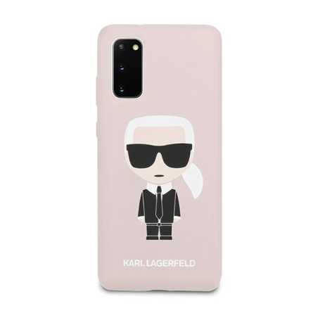 Karl Lagerfeld Silicone Ikonik maskica za Galaxy S20 – Roza 108623