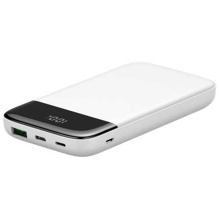 Powerbank 22,5W + USB-C 20W + Lightning + Micro USB – 10000 mAh - Bijela 150598