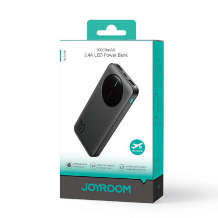 Joyroom Powerbank JR-PBF12  - 10000 mAh, 2.4A 251412