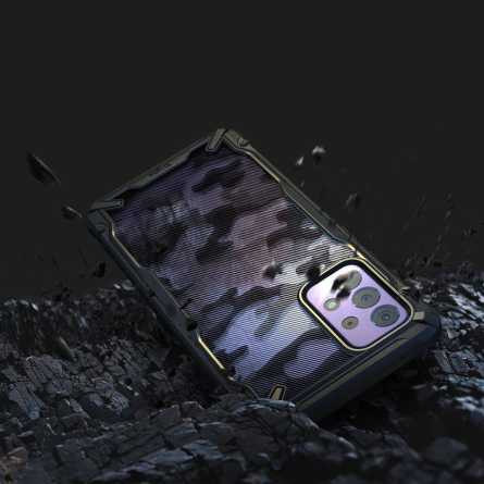 Ringke FUSION X Maskica za Galaxy A72 / A72 5G - Army Black 136650